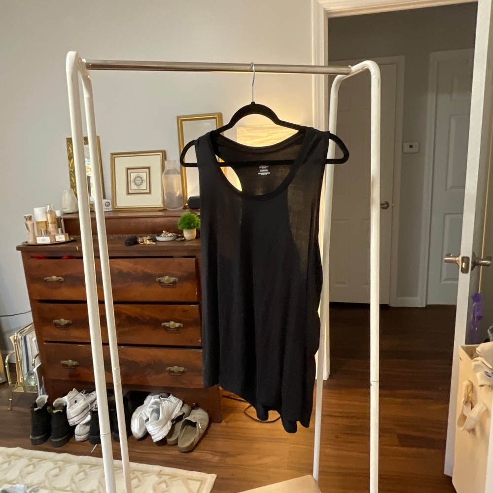 Black Athletic Tank-XL